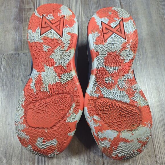 Nike Men's PG 2 Home AJ2039-400 Black Blue Basketball Shoes Sneakers Size 8 - Picture 11 of 13